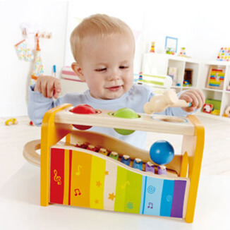Pound and Tap Bench | Musical Toys |Hape Toys