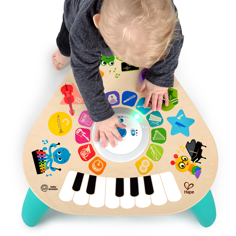 Hape Baby Einstein Clever Composer Tune Table Magic Touch Electronic Wooden Activity Toddler Toy