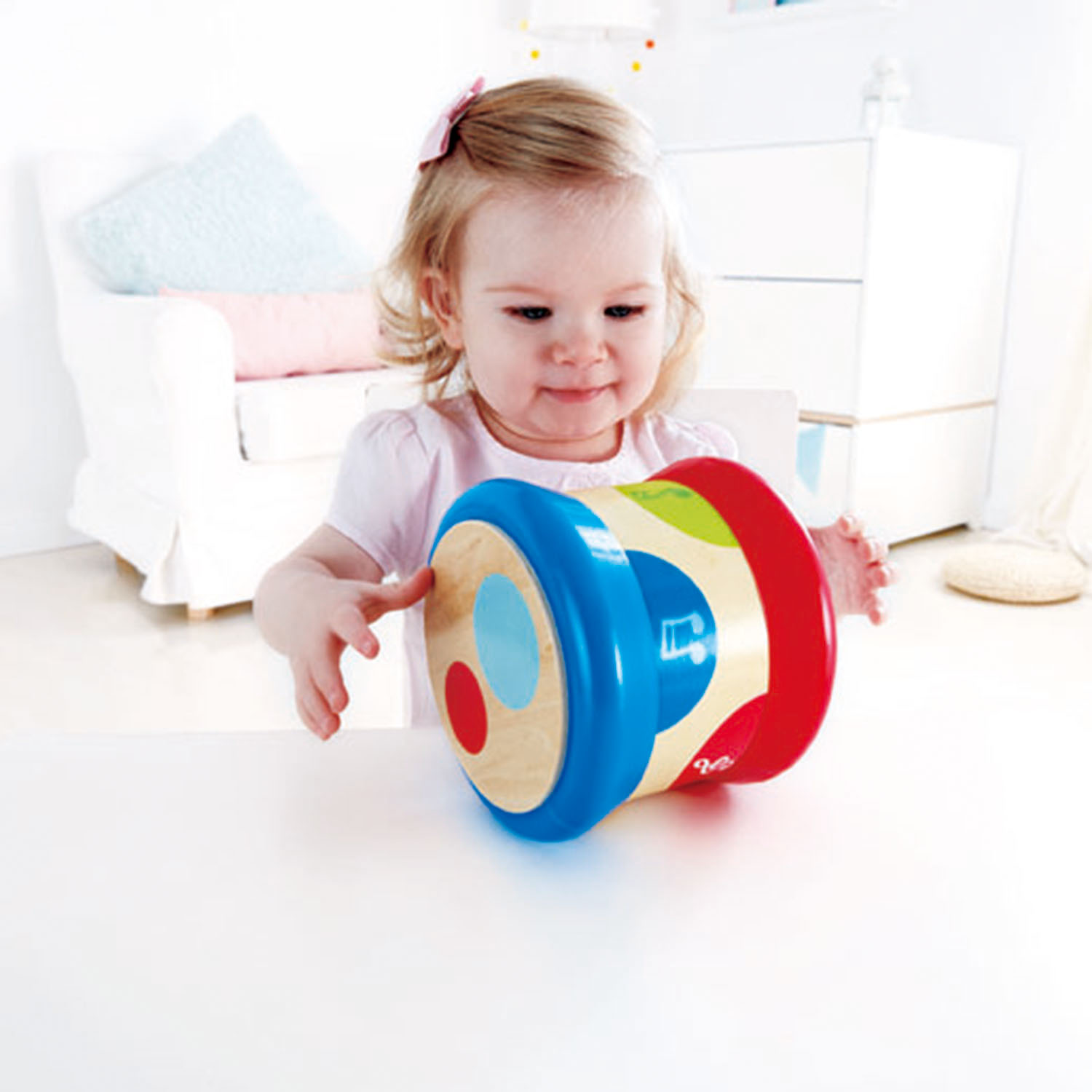 hape baby drum musical toy