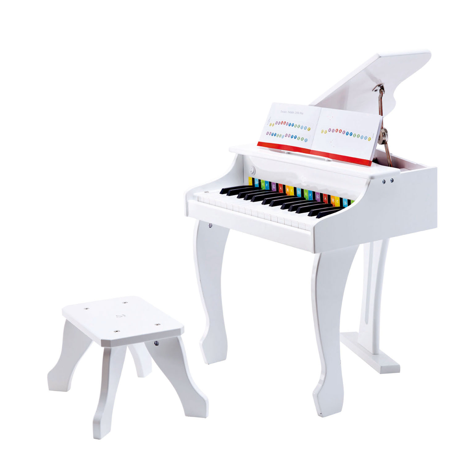 デラックスグランドピアノ（白色） | E0338 | Hape Toys