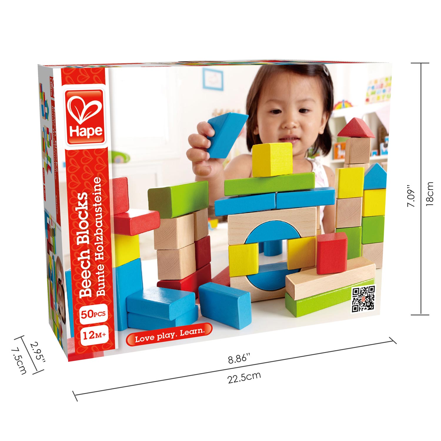 HAPE E0507 Shape Sorting Box  Childrens Toy Early Melodies Age 12 Months 