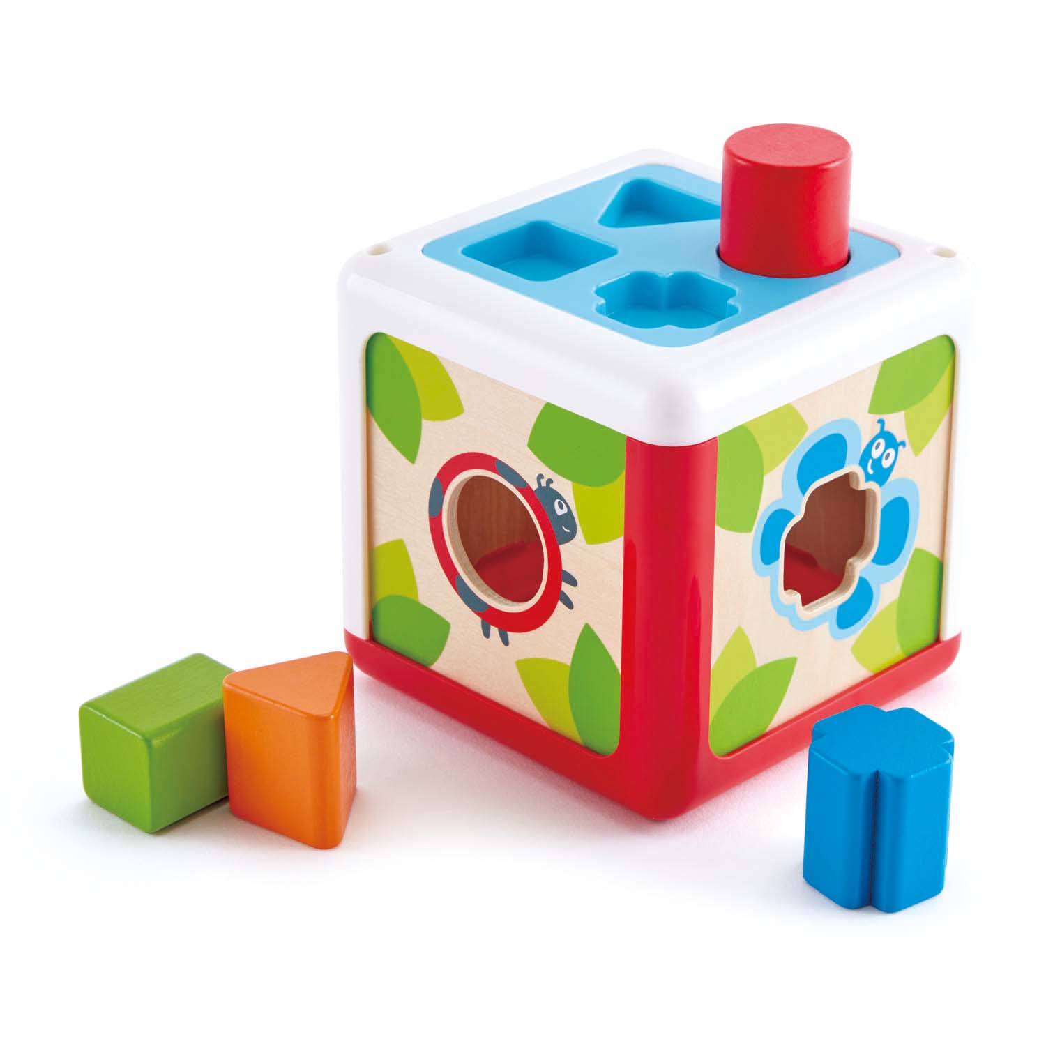 Bigjigs Toys Wooden My First Educational Posting Box Shape Sorting Learn 