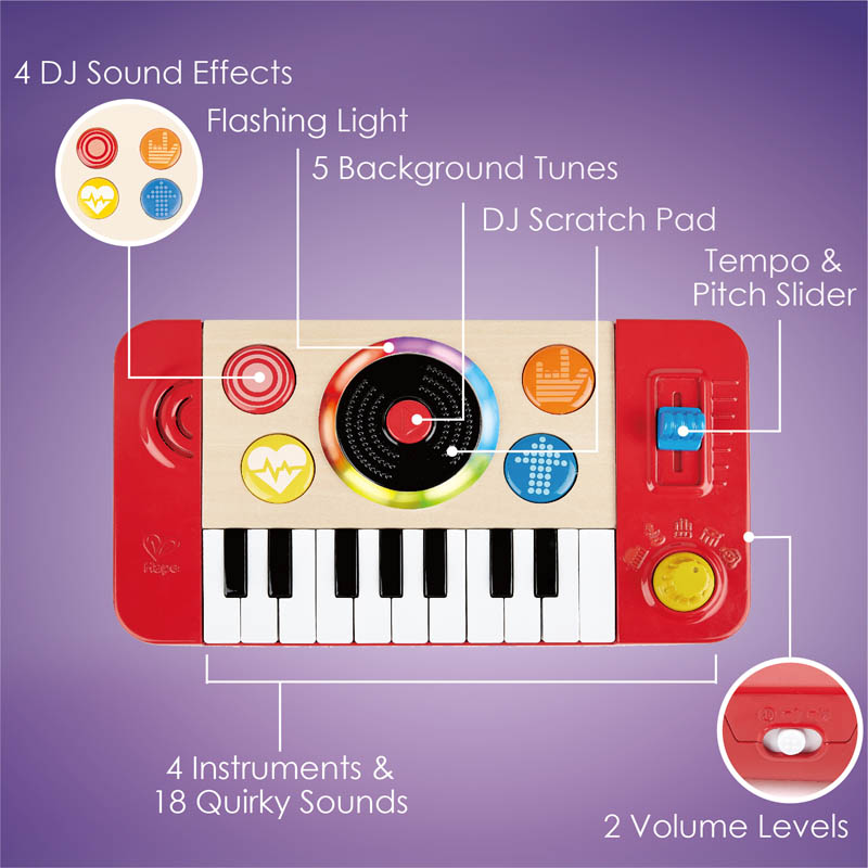 DJ Mix & Spin Studio | E0621 | Hape Toys