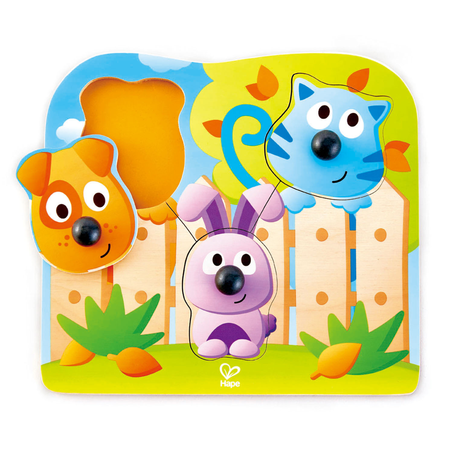 Puzzle gros boutons – Animaux sauvages