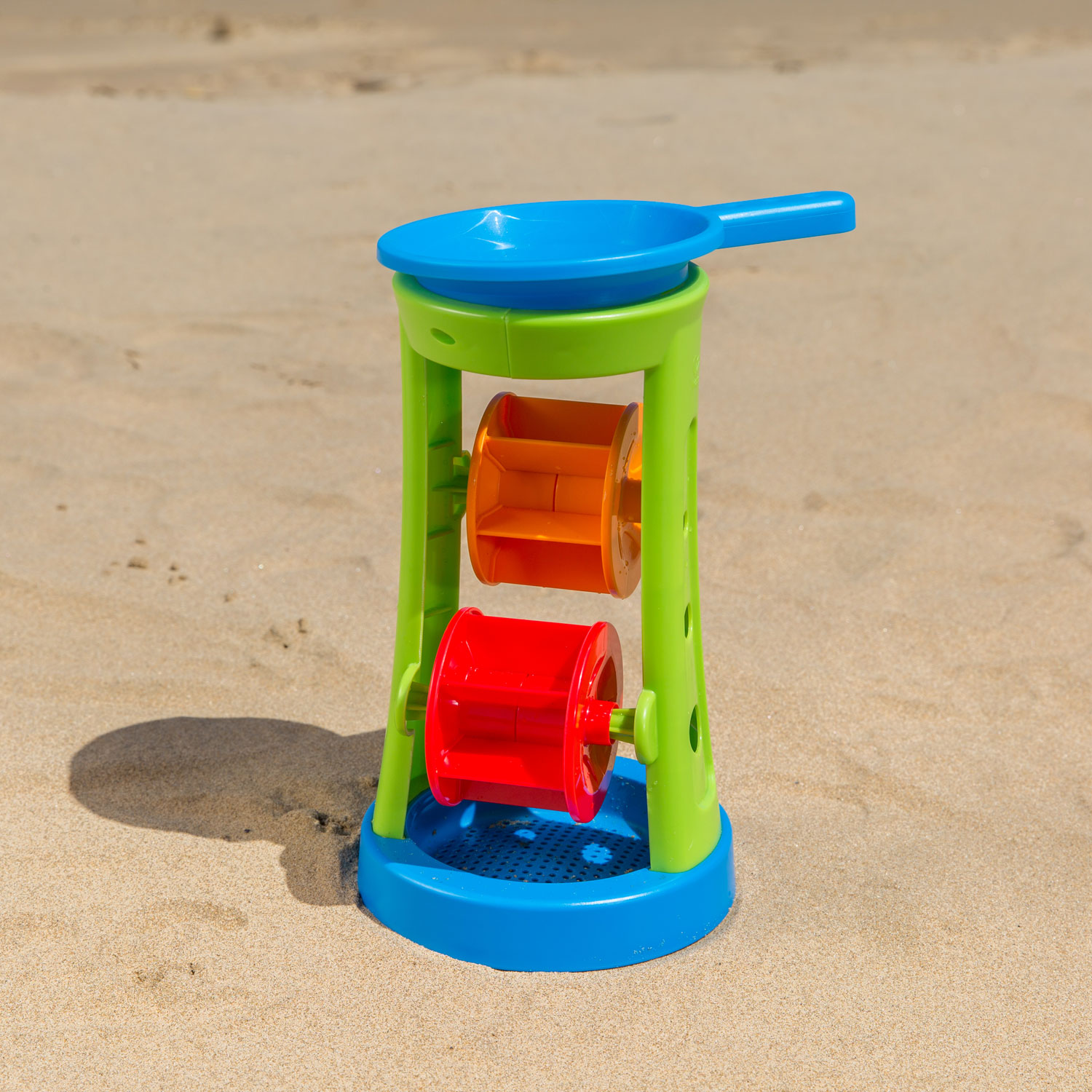 sand and water wheel toy