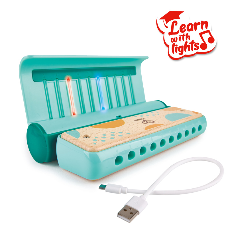 Learn with Lights Red Piano with Stool, E0630