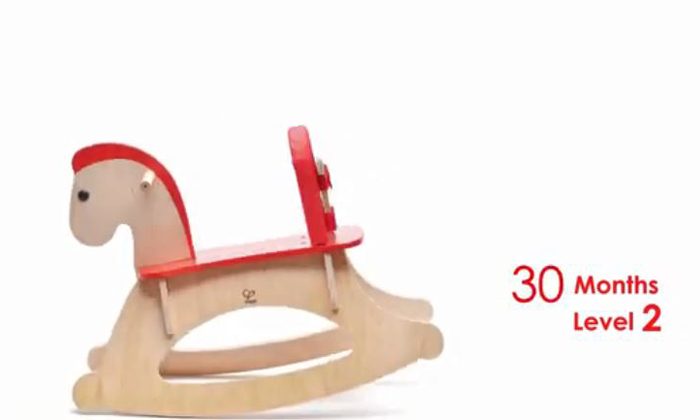 Grow With Me Rocking Horse for Toddlers 