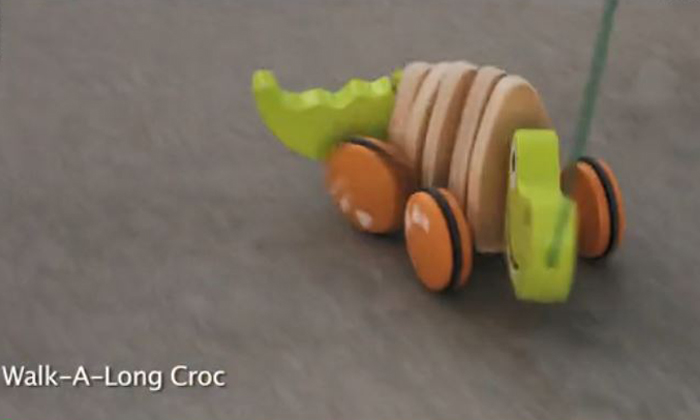 Crocodile Push & Pull Toy by Hape Toys 